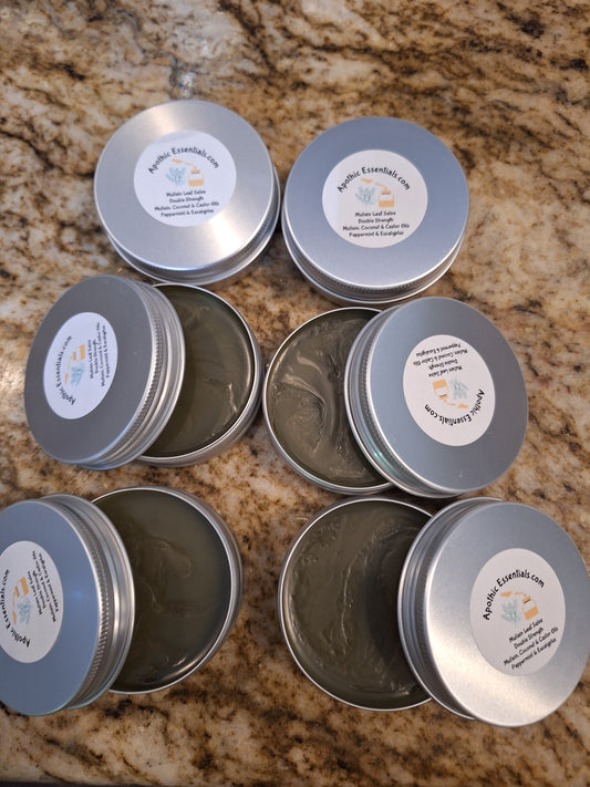 Mullien Leaf Salve - 2 oz Double strength