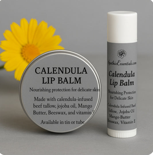 Calendula Infused Tallow Lip Balm