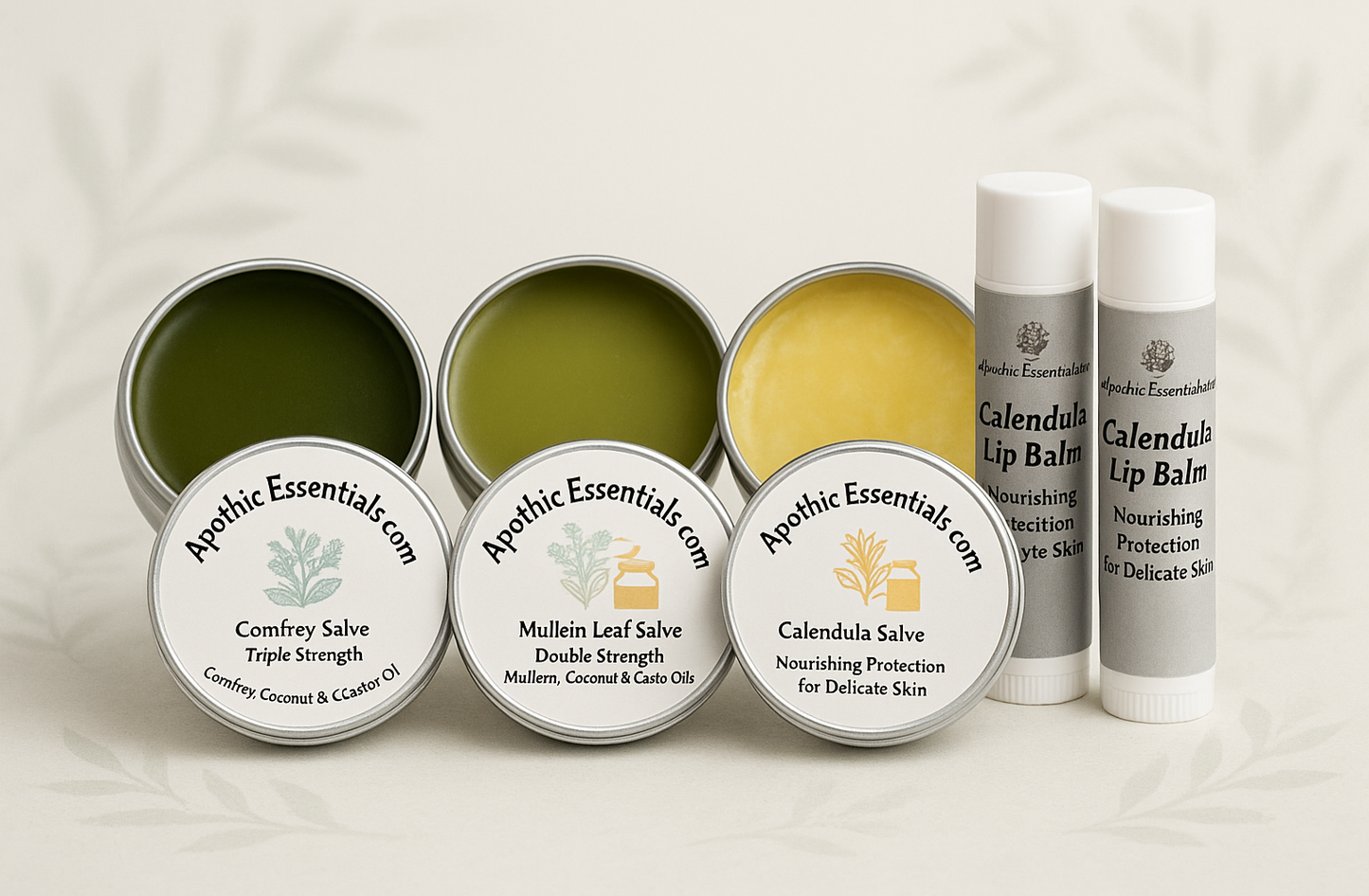 Salve and Lip Balm Set